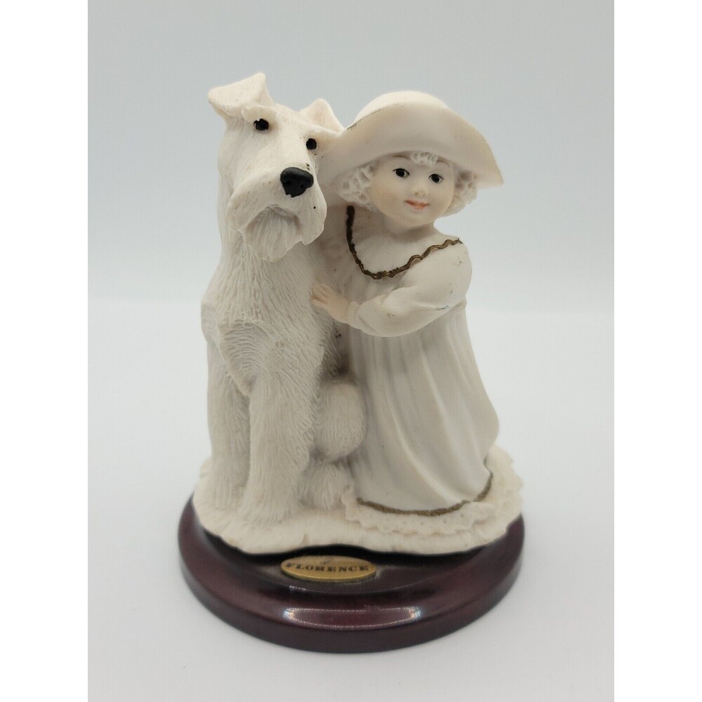 Giuseppe Armani Florence "Girl with Dog" Figurine - Italy 1995